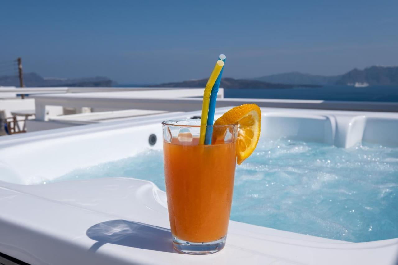 Alba Caldera Villa Akrotiri  Luaran gambar