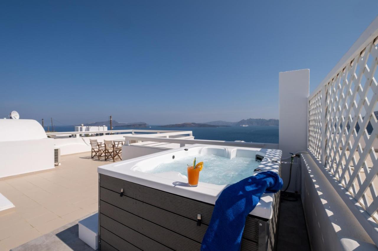 Alba Caldera Villa Akrotiri  Luaran gambar